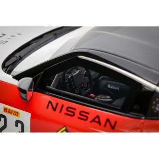 NISSAN Z GT4 WHITE #23 2023  OttO mobile Project Cars 1:18 Resinemodell (Türen, Motorhaube... nicht zu öffnen!)